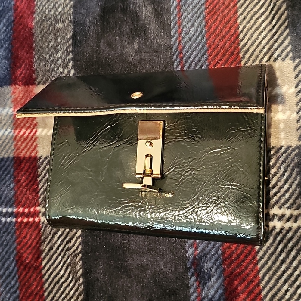 💥3/$15💥Liz Claiborne  black wallet - Picture 4 of 7